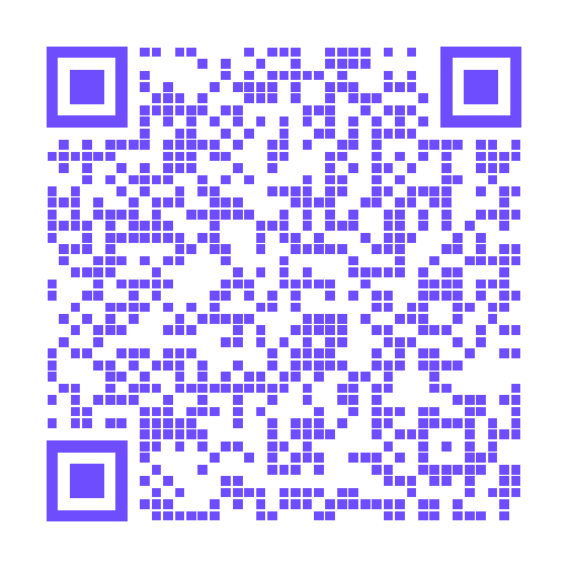 Sample Google Maps QR code generated with QR Code Agent