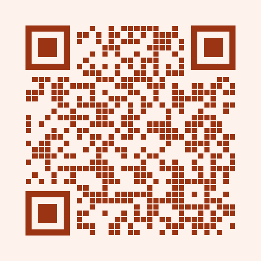 Sample table-tent QR code generated with QR Code Agent
